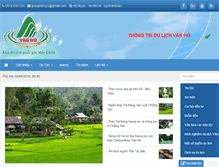 Tablet Screenshot of dulichvanho.com